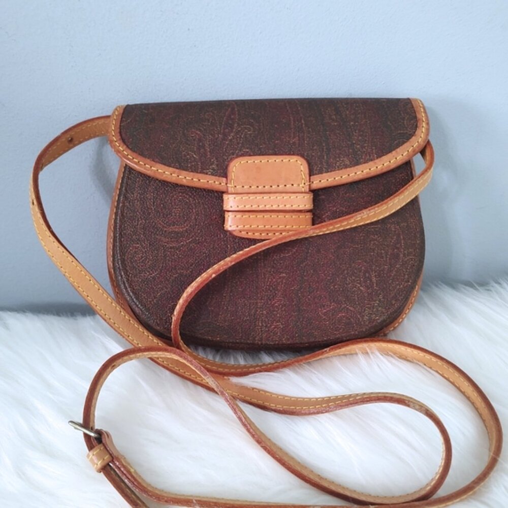 Etro vintage convertible belt bag / crossbody / shoulder bag 90s EUC